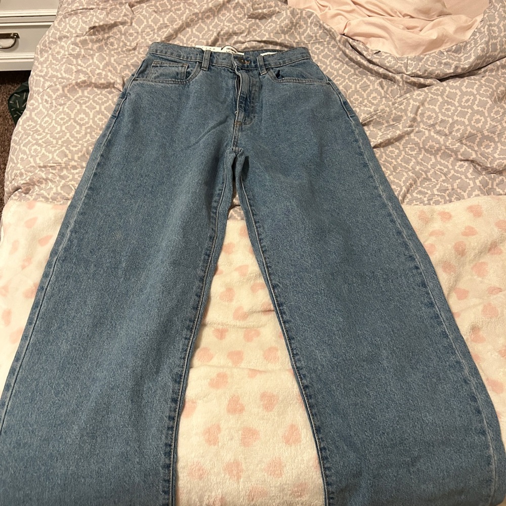 Cotton On Blue Jeans with Butterfly on Back